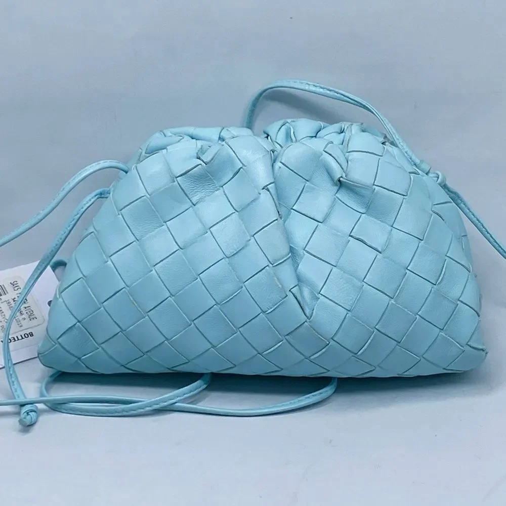 Bottega Veneta Pouch Mini Intrecciato leather clutch